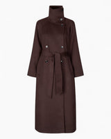 Samsøe Samsøe Sahanne Coat Black Coffee