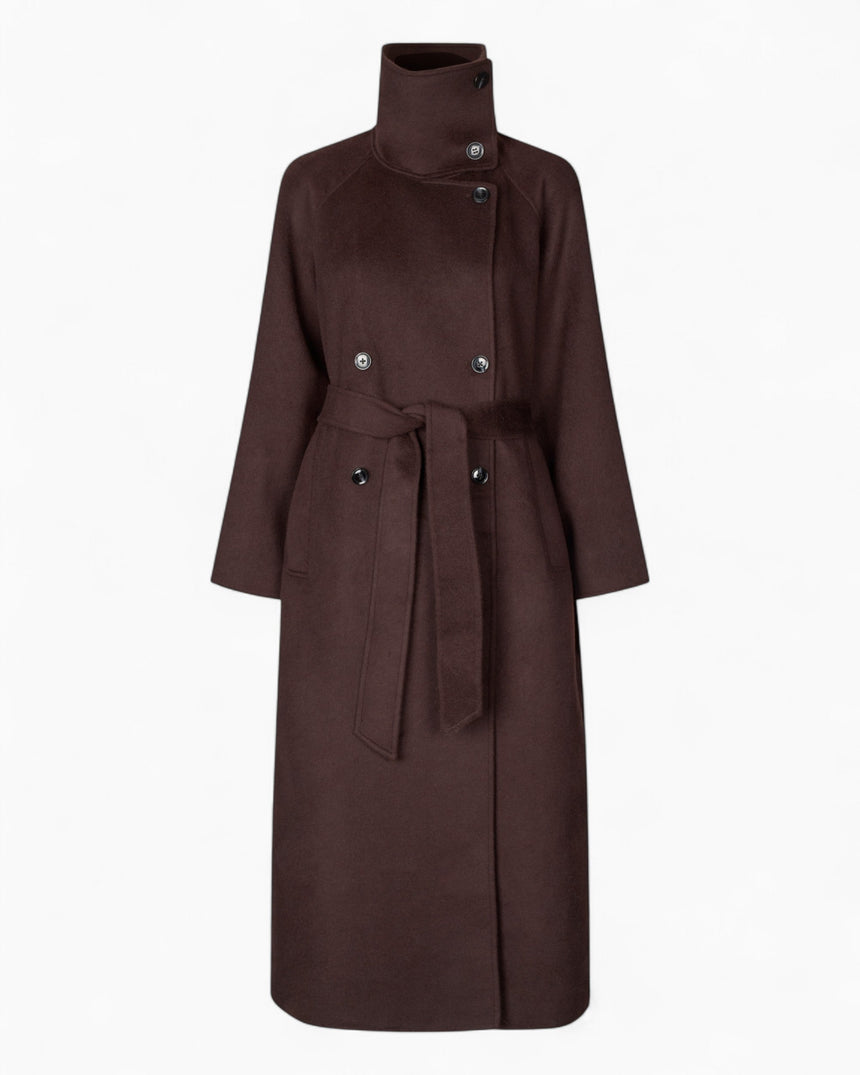 Samsøe Samsøe Sahanne Coat Black Coffee