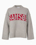 Samsøe Samsøe Sakeiku Samsoe Sweater Grey Mel.