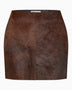Samsøe Samsøe Salil Skirt Dark Brown Dip-Dye