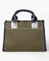 SAYÉS Stitched Pocket Mini Kadın Omuz Çantası Khaki and Black