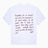 Soon To Be Announced Just Right T-Shirt White