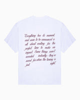 Soon To Be Announced Just Right T-Shirt White