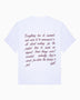 Soon To Be Announced Just Right T-Shirt White