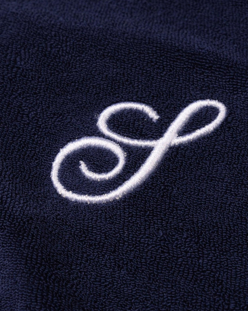 Soon To Be Announced S Logo Crop Terry Bowling Havlu Kadın Gömlek