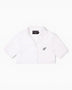 Soon To Be Announced S Logo Crop Terry Bowling Havlu Kadın Gömlek White