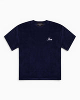 Soon To Be Announced Soon Logo Terry Havlu Kadın T-Shirt Navy