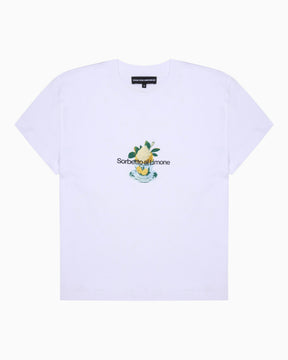Soon To Be Announced Sorbetto Kadın Baby T-Shirt White
