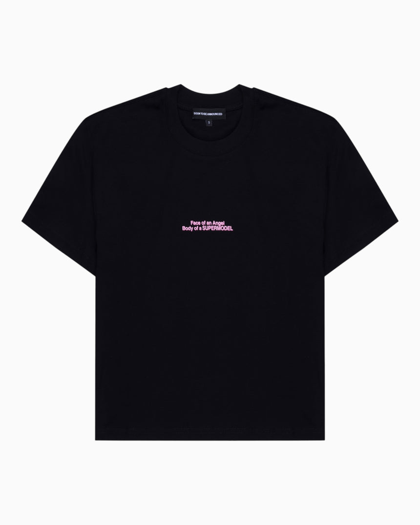 Soon To Be Announced Supermodel Kadın Baby T-Shirt Black