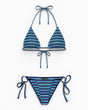 Soon To Be Announced Tangled Bikini Set Blue