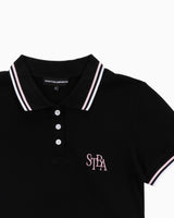 Soon To Be Announced Tennis Academy Crop Kadın Polo T-Shirt