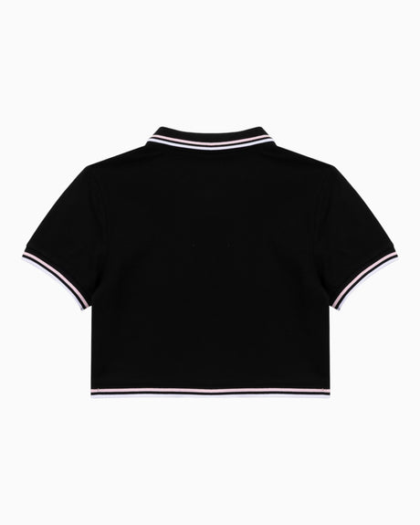 Soon To Be Announced Tennis Academy Crop Kadın Polo T-Shirt