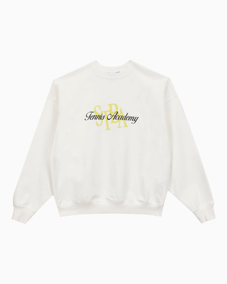 Soon To Be Announced Tennis Academy Sweatshirt Off White