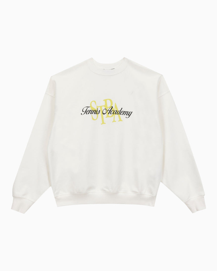 Soon To Be Announced Tennis Academy Sweatshirt Off White