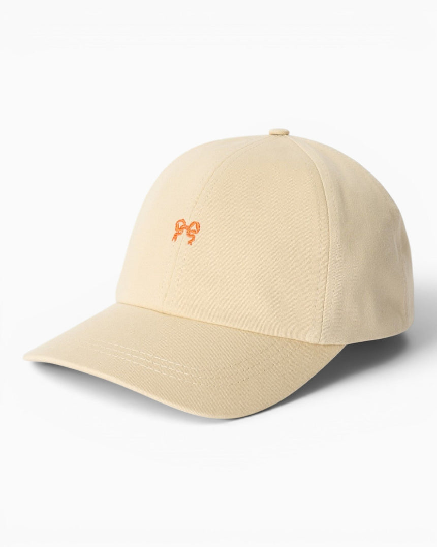 Soulland IDE Cap Bow Logo Beige