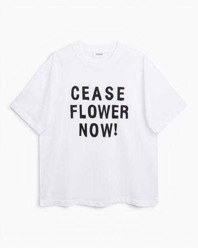 Soulland KAI Cease Flower Now T-Shirt White