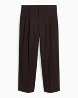 Sunflower Wide Pleated Erkek Pantolon Brown