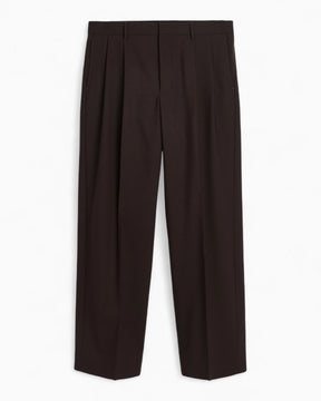 Sunflower Wide Pleated Erkek Pantolon Brown