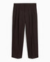 Sunflower Wide Pleated Erkek Pantolon Brown