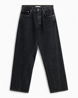 Sunflower Wide Twist Erkek Denim Pantolon Black Stone