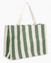 Sunnylife Carryall Plaj Çantası Olive Stripe