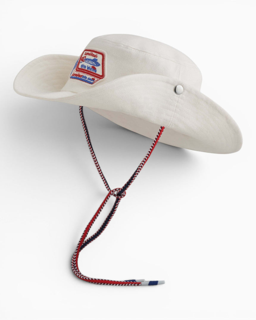tête bleue Remy Sardine-Patch Safari Hat