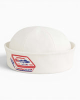 tête bleue Yvette Sardiner Print Sailer Dixie Cup