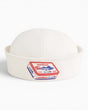 tête bleue Yvette Sardiner Print Sailer Dixie Cup Off-White