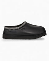 UGG Tasman Leather Regenerate Erkek Terlik Black