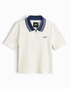 Vans Priscilla Kadın Polo T-Shirt Egret