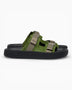 VEJA Arpoador Suede Soft Erkek Sandalet Militar/Kaki/Black