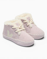 VEJA Baby Winter Light ZZ Suede Bebek Sneaker Pierre/Pierre