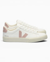 VEJA Campo Chromefree Leather Kadın Sneaker Extra White/Babe