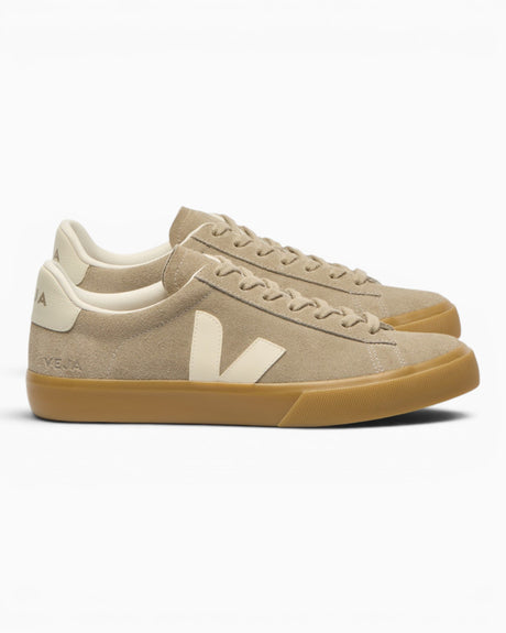 VEJA Campo Suede Sneaker Taupe/Pierre/Natural