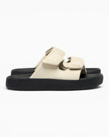 VEJA Etna Bold Leather Kadın Terlik Cashew
