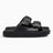 VEJA Etna Bold Leather Kadın Terlik Full Black