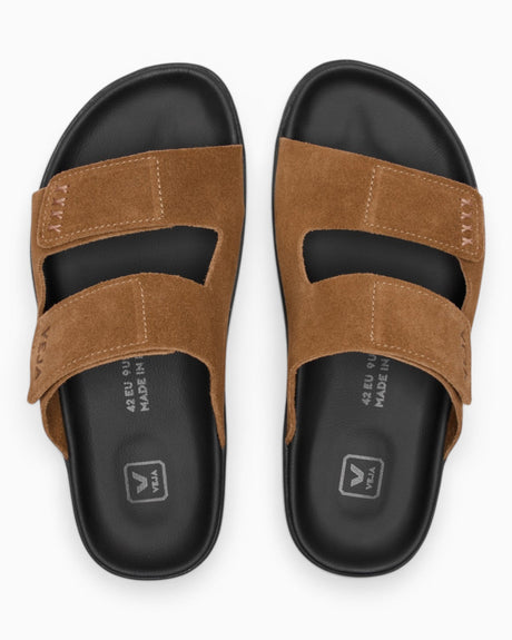 VEJA Etna Suede Soft Kadın Terlik Brown/Brown/Black