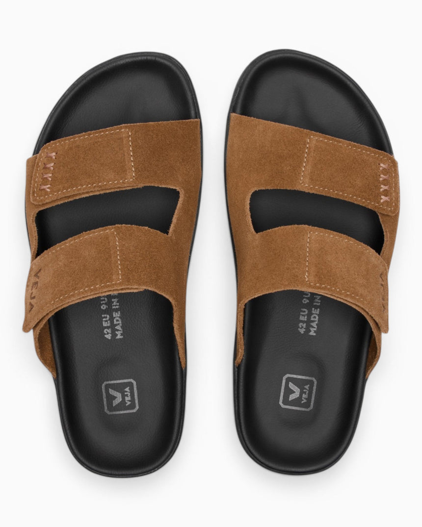VEJA Etna Suede Soft Kadın Terlik Brown/Brown/Black