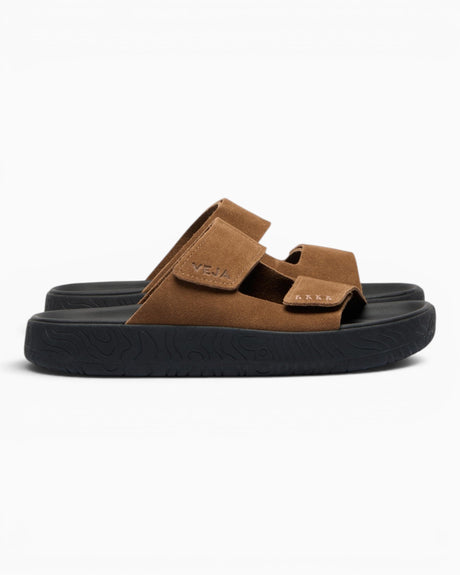 VEJA Etna Suede Soft Kadın Terlik Brown/Brown/Black