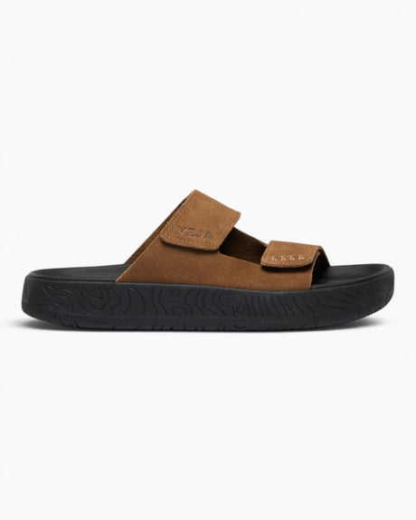 VEJA Etna Suede Soft Kadın Terlik Brown/Brown/Black