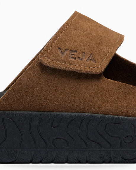 VEJA Etna Suede Soft Kadın Terlik Brown/Brown/Black