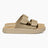 VEJA Etna Suede Soft Kadın Terlik Taupe Alond/Almond