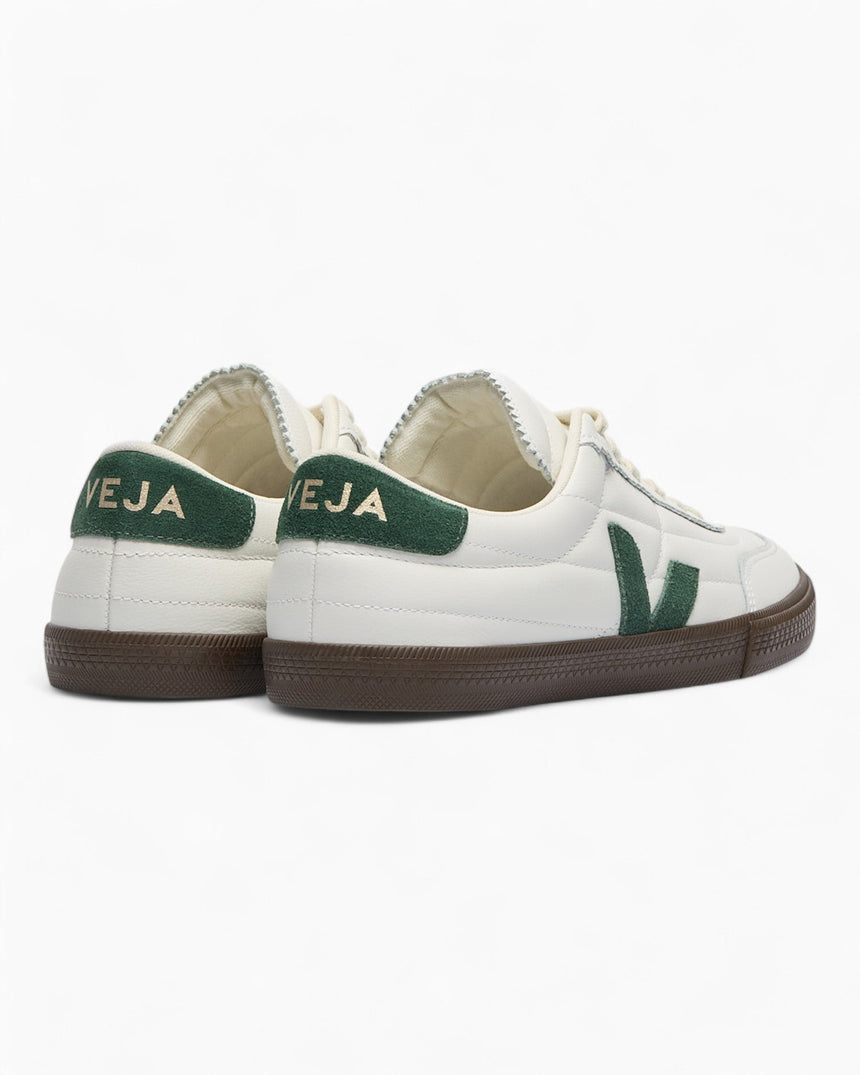 VEJA Panenka Organic Traced Leather Suede Logo Erkek Sneaker