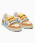 VEJA Small V-10 O.T. Leather Çocuk Sneaker Cashew/Aqua/Umber