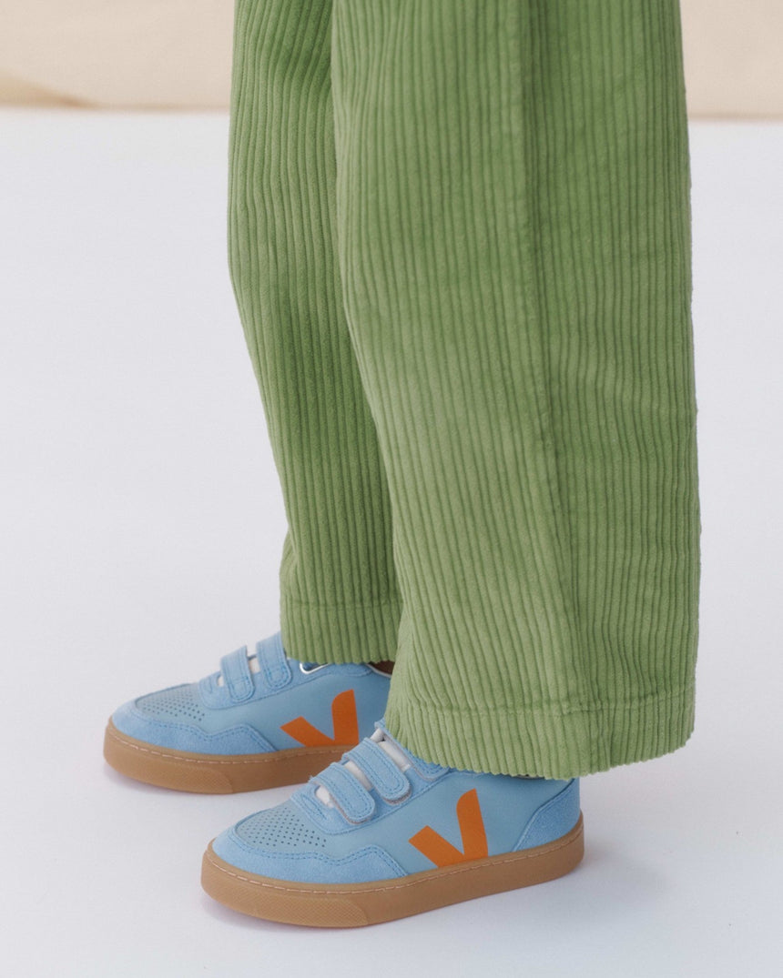 VEJA Small V-90 O.T. Leather Çocuk Sneaker