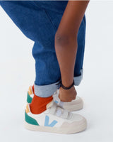 VEJA Small V-90 O.T. Leather Çocuk Sneaker
