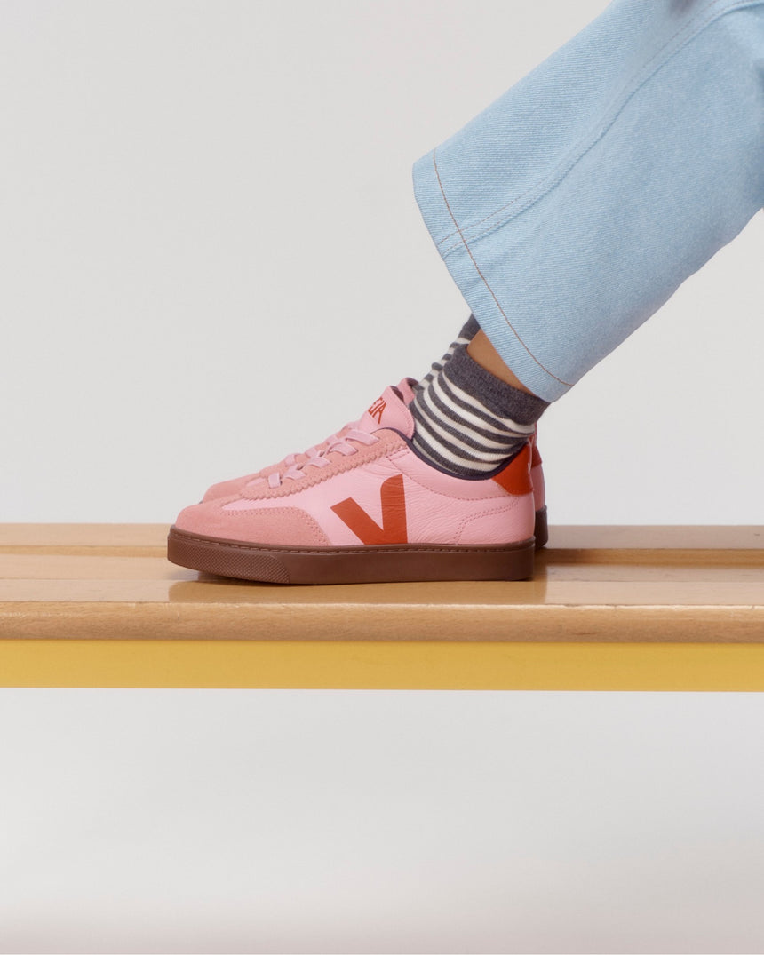 VEJA Small Volley O.T. Leather Çocuk Sneaker