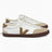 VEJA Volley Organic Traced Leather Erkek Sneaker White/Tent/Bark