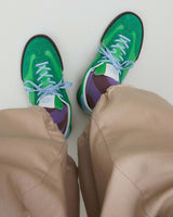 VEJA Volley Organic Traced Leather Suede Panel Kadın Sneaker