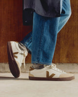 VEJA Volley Organic Traced Leather Kadın Sneaker